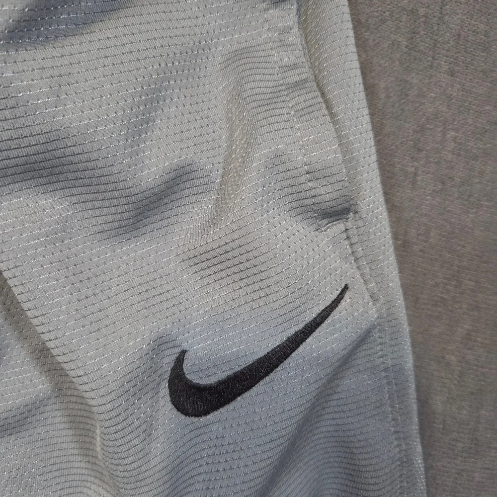 Nike Basketball Shorts Mens S Gray Dri-FIT Mesh Athletic Pockets 445591-102931